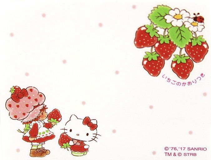 cute strawberry backgrounds 0044