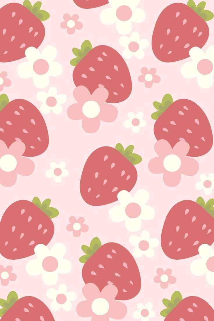 cute strawberry backgrounds 0046