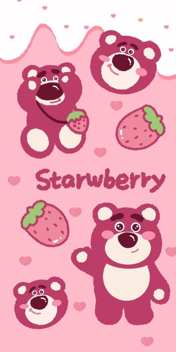 cute strawberry backgrounds 0052