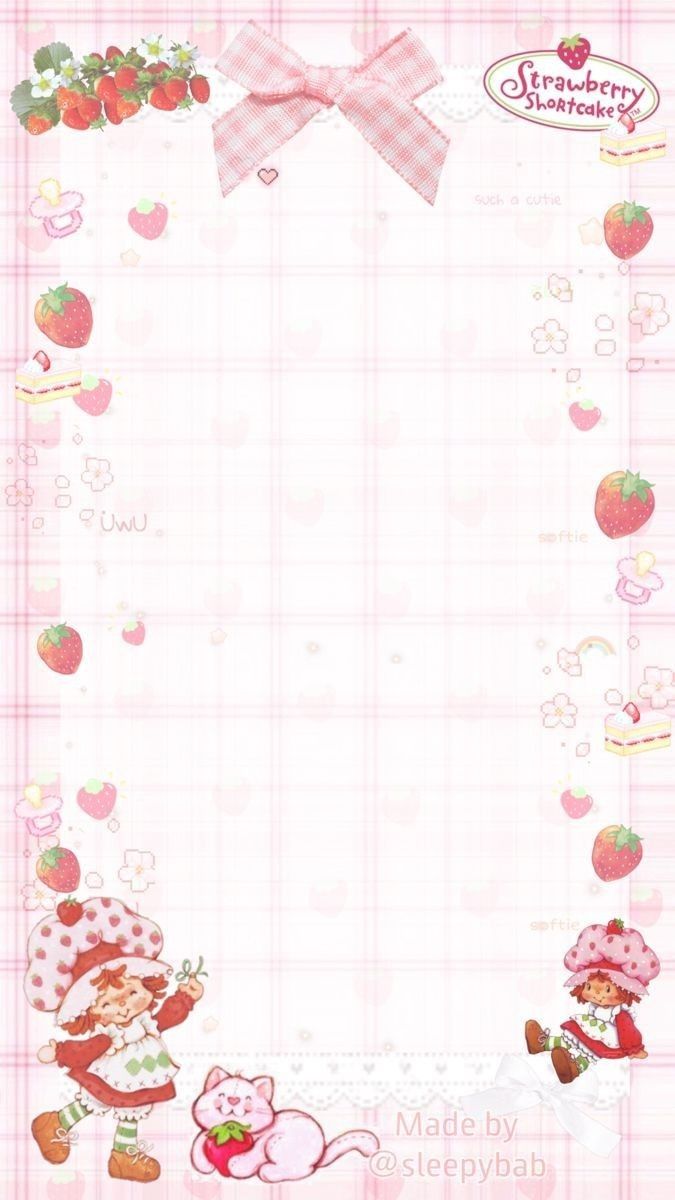 cute strawberry backgrounds 0059