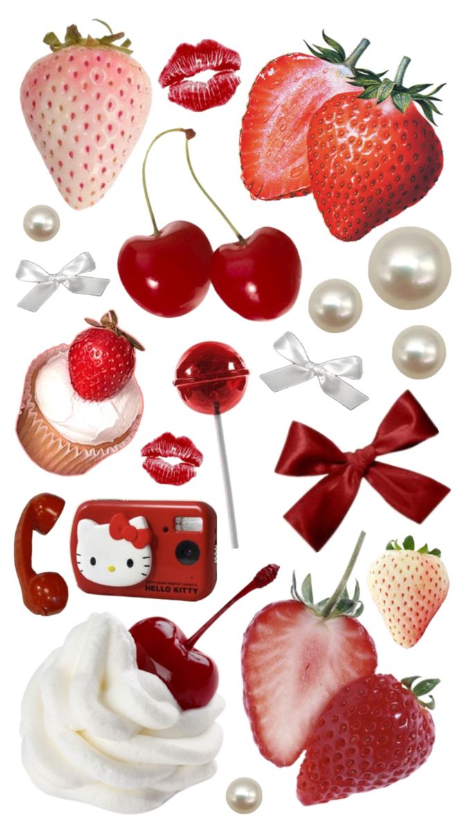 cute strawberry backgrounds 0060