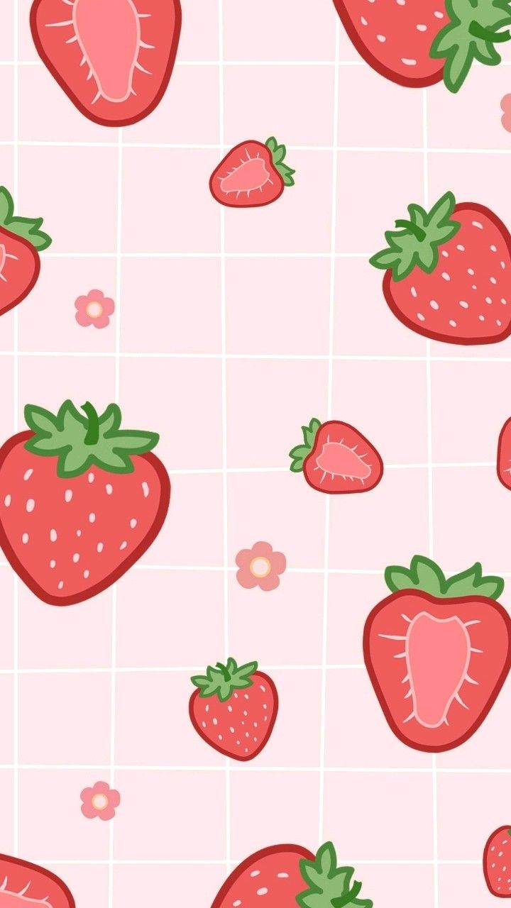 cute strawberry backgrounds 0067