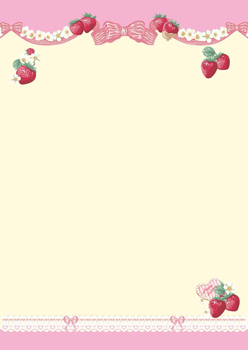 cute strawberry backgrounds 0072