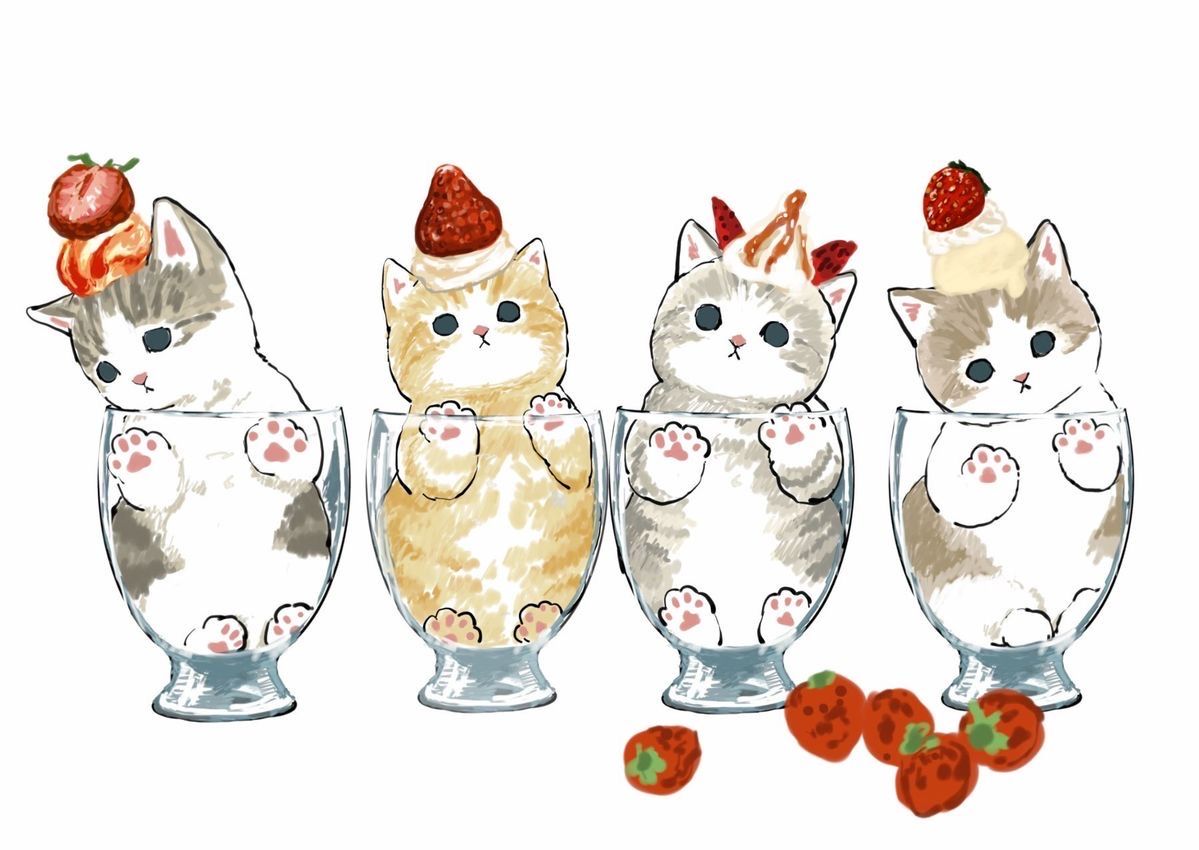 cute strawberry backgrounds 0076