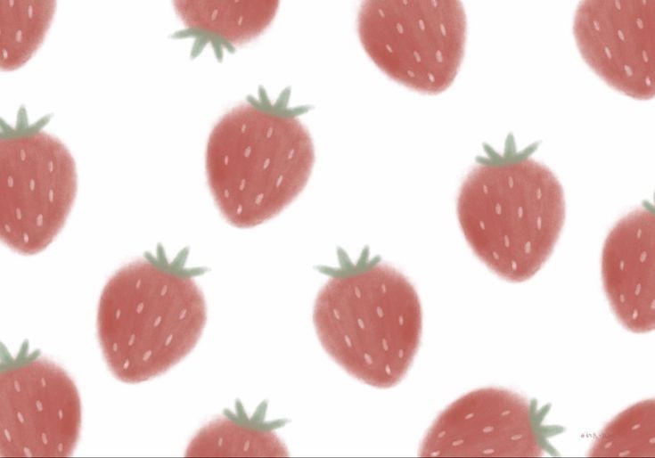 cute strawberry backgrounds 0086