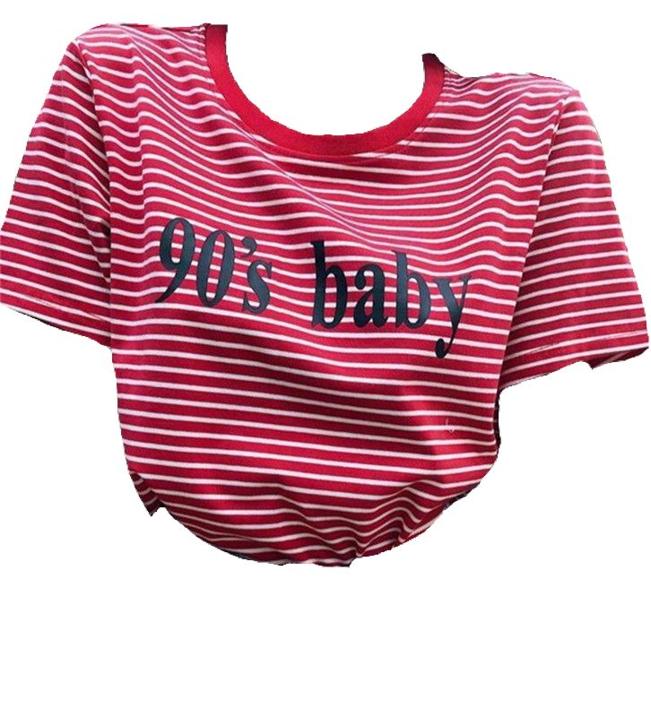 cute stripes shirt style with transparent canvas