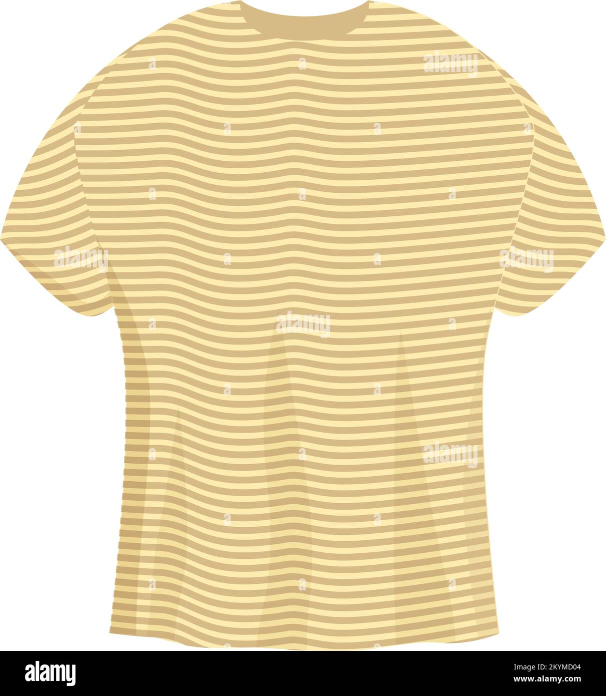 cute stripes shirt transparent background 0039