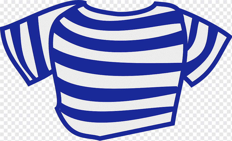 cute stripes shirt transparent background 0041