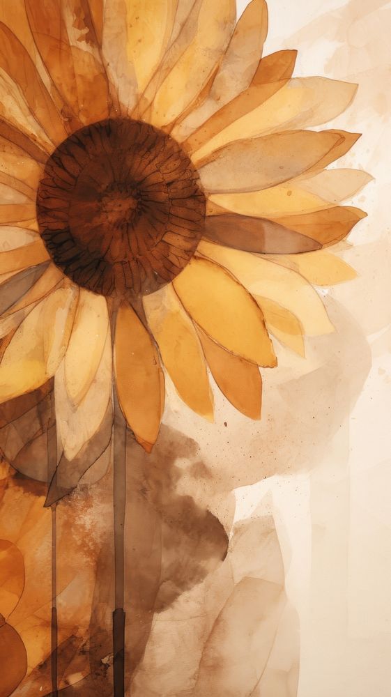 cute sunflower backgrounds 0021