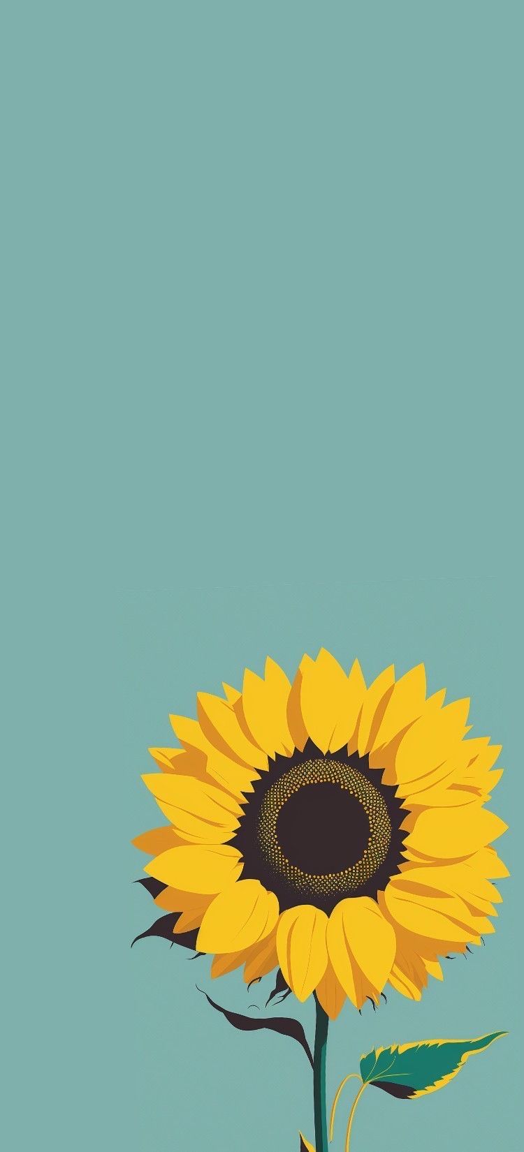 cute sunflower backgrounds 0091