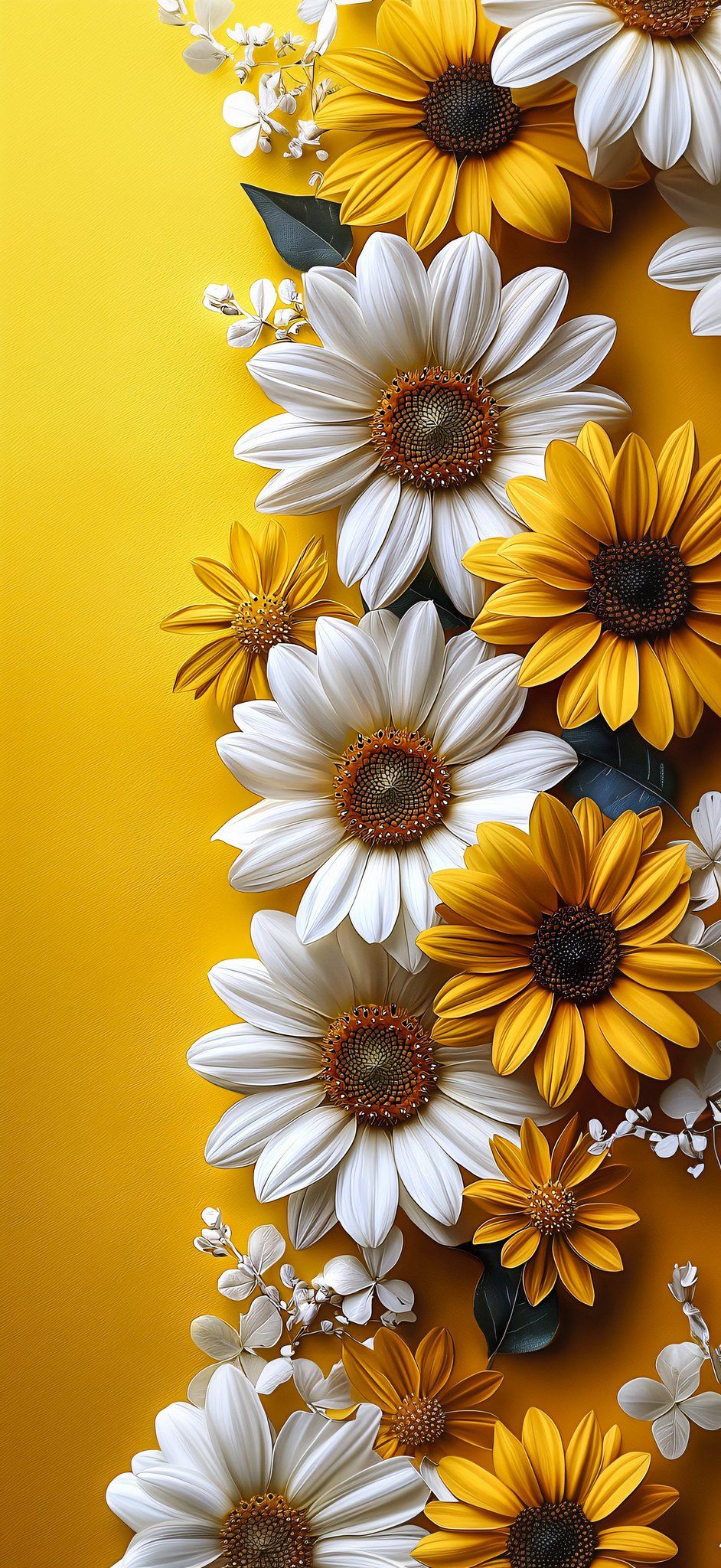 cute sunflower backgrounds 0092