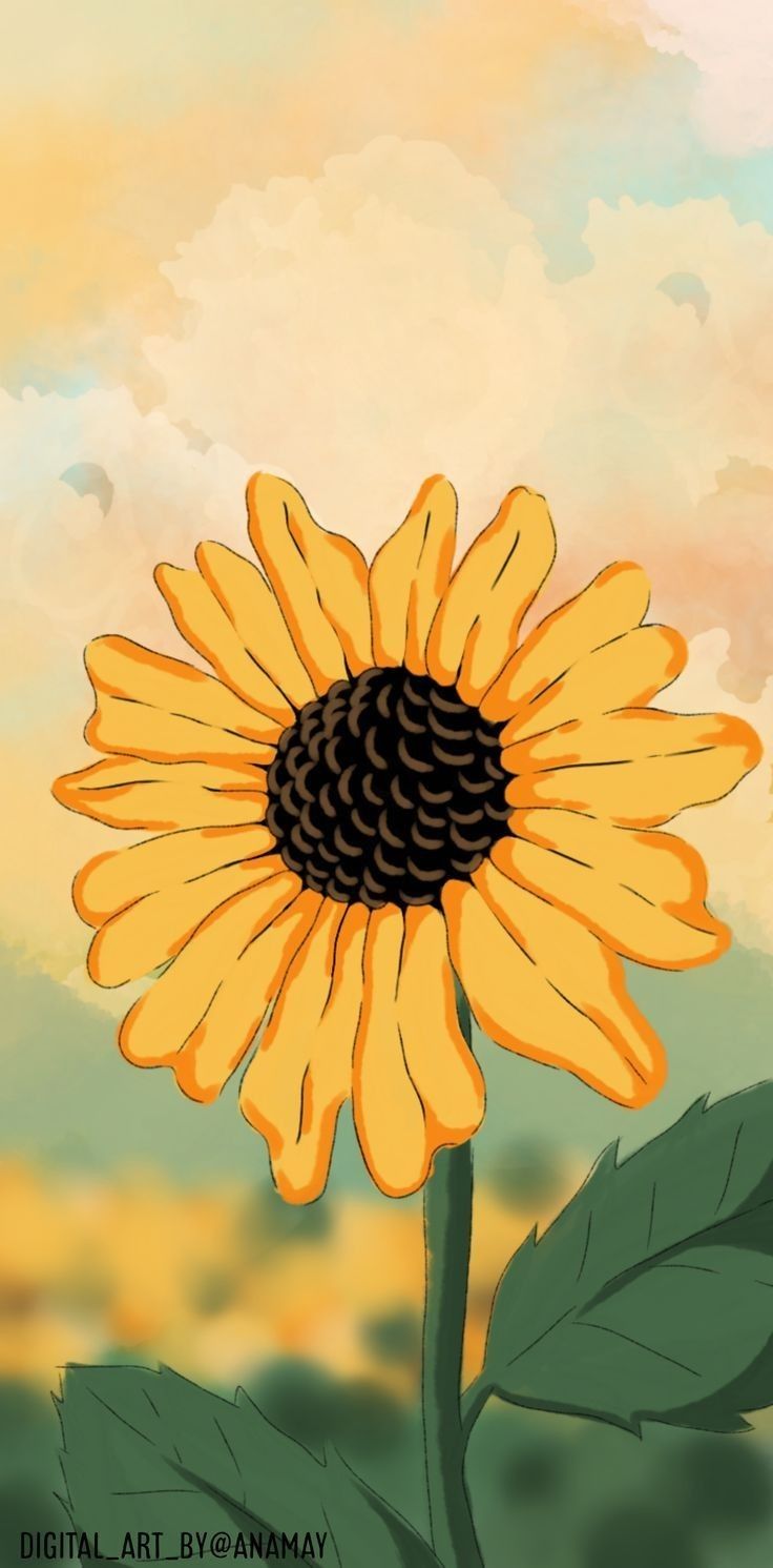 cute sunflower backgrounds 0097