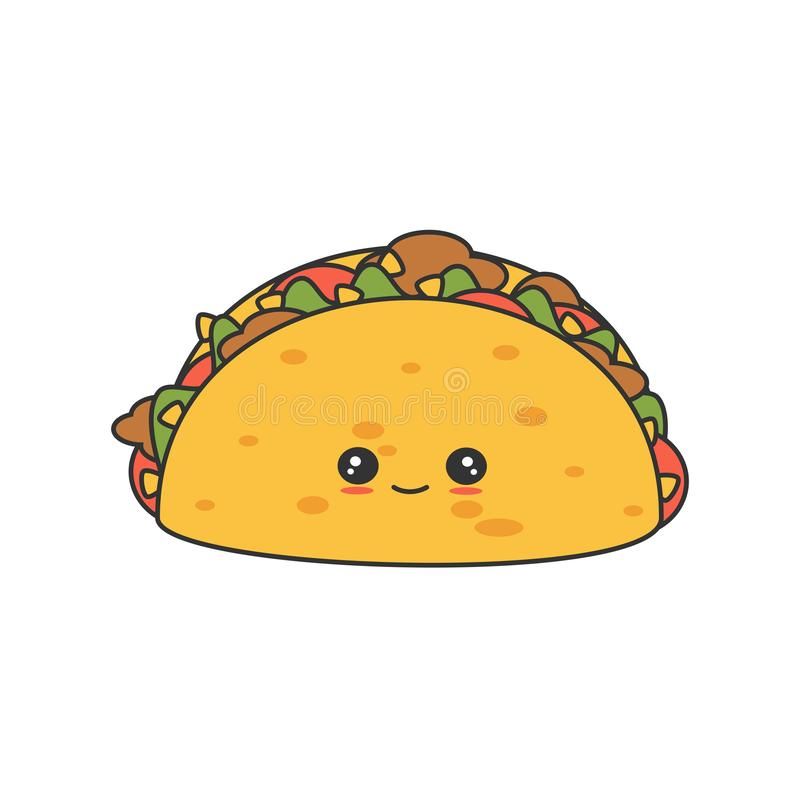 cute taco background 0011