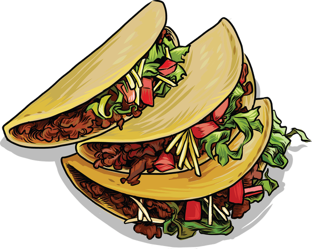 cute taco background 0015