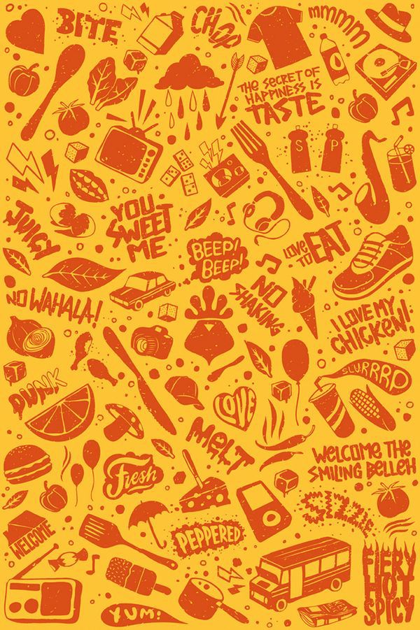 cute taco background 0034