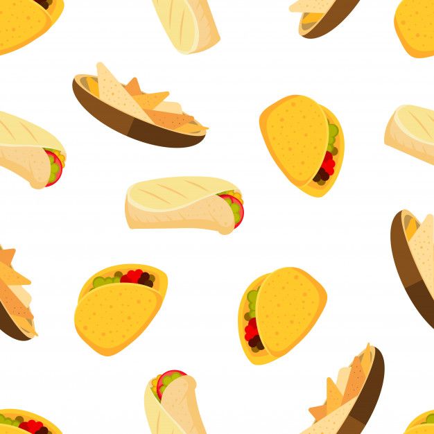 cute taco background 0051