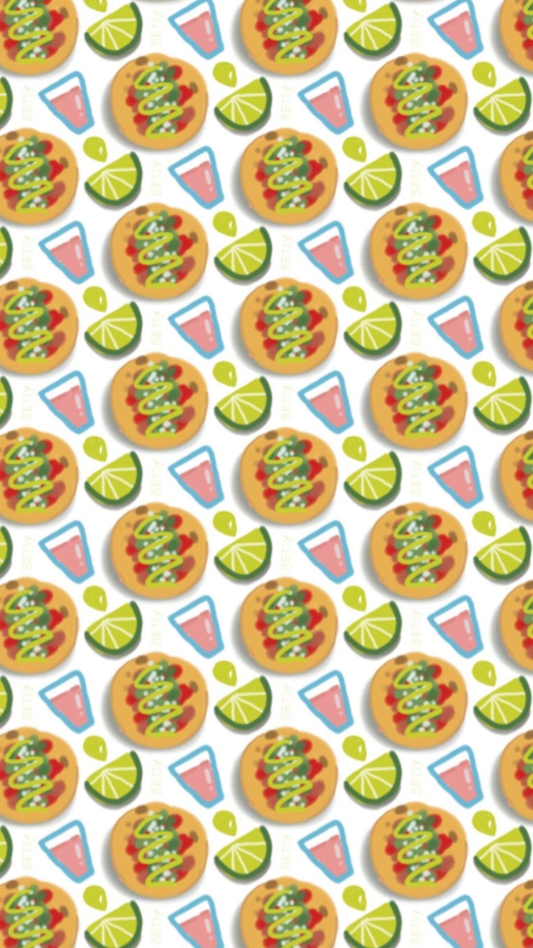 cute taco background 0058