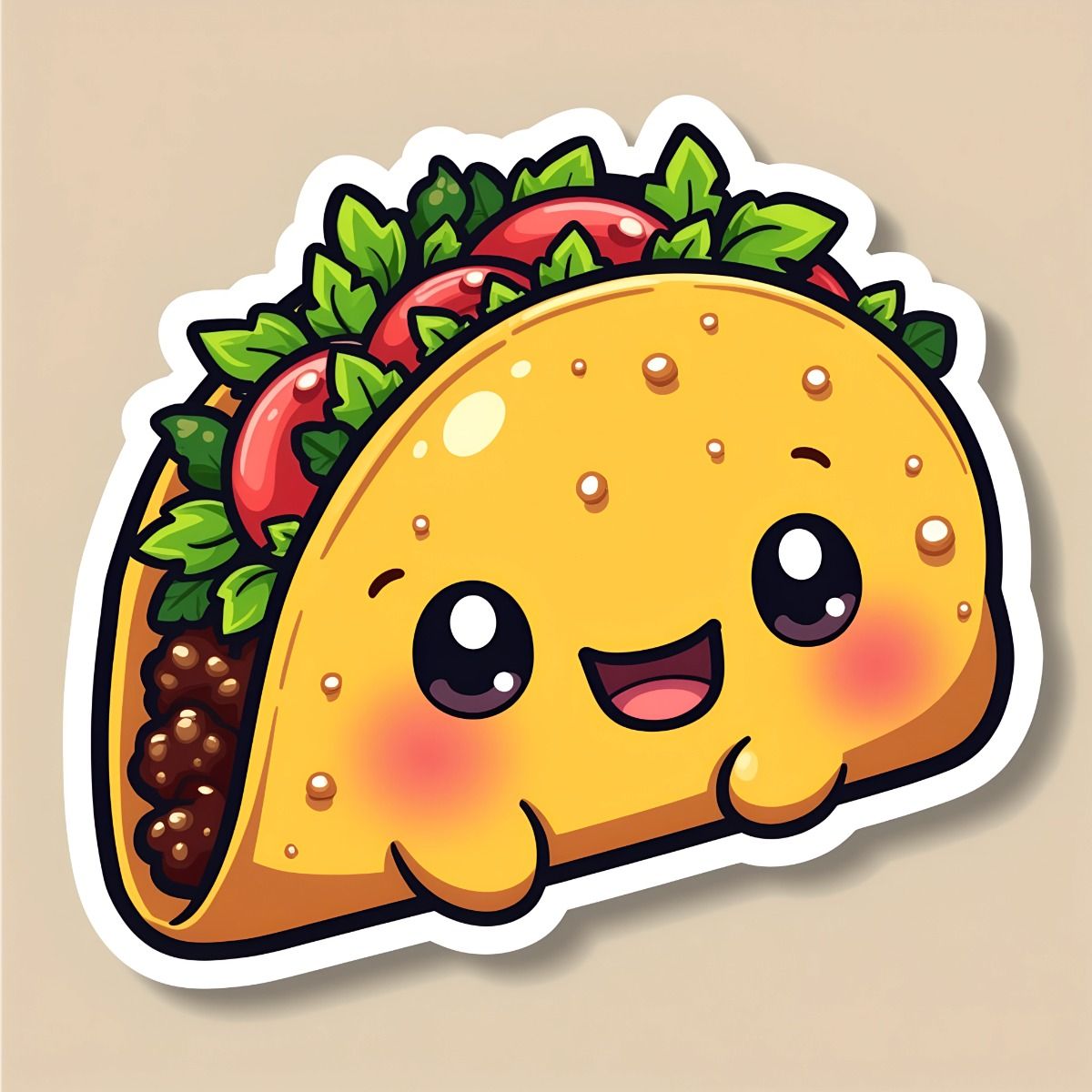 cute taco background 0067