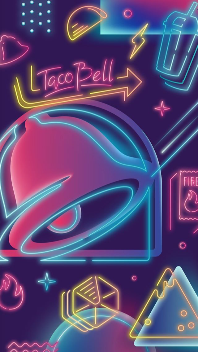 cute taco background 0070