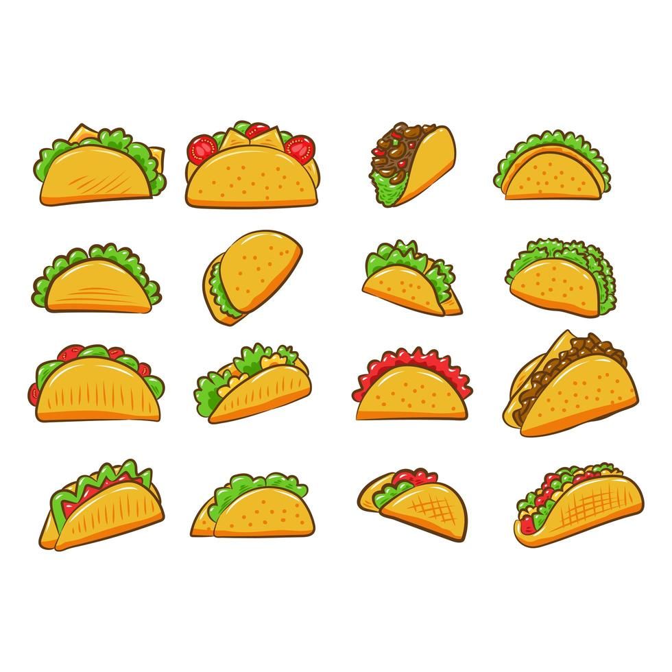 cute taco background 0081