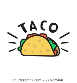 cute taco background 0094