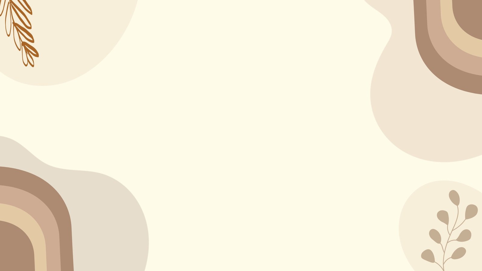 Minimalistic cute tan backgrounds for a charming aesthetic