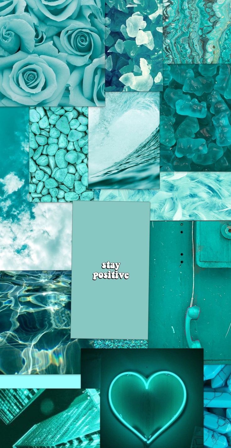 cute teal backgrounds to enhance digital spaces