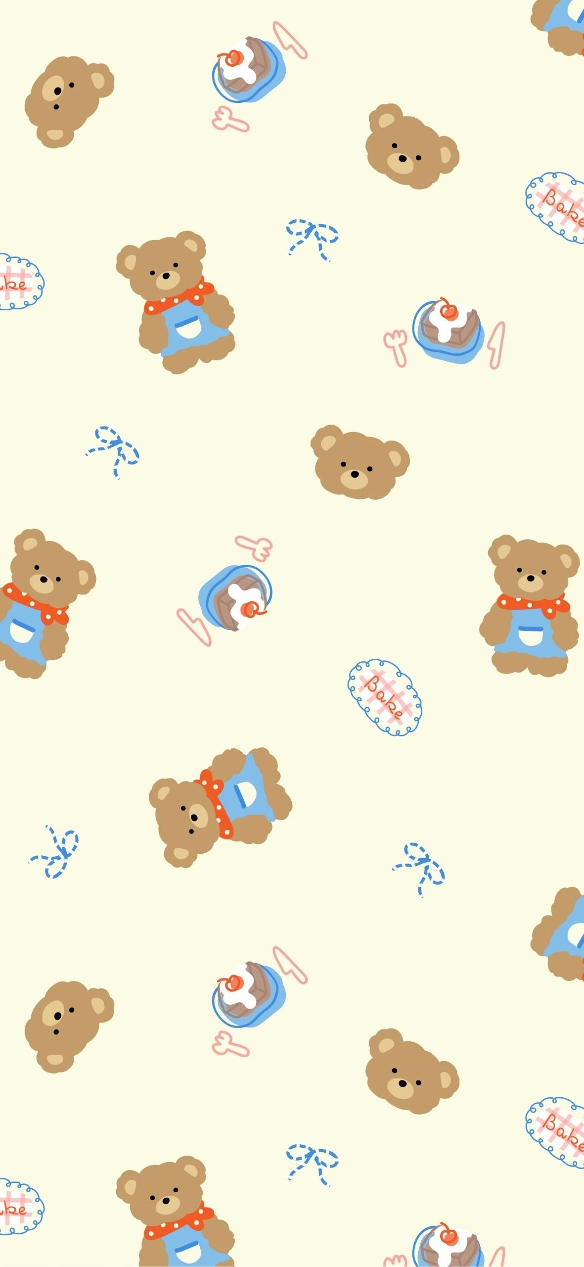 cute Teddy Bear backgrounds 0012