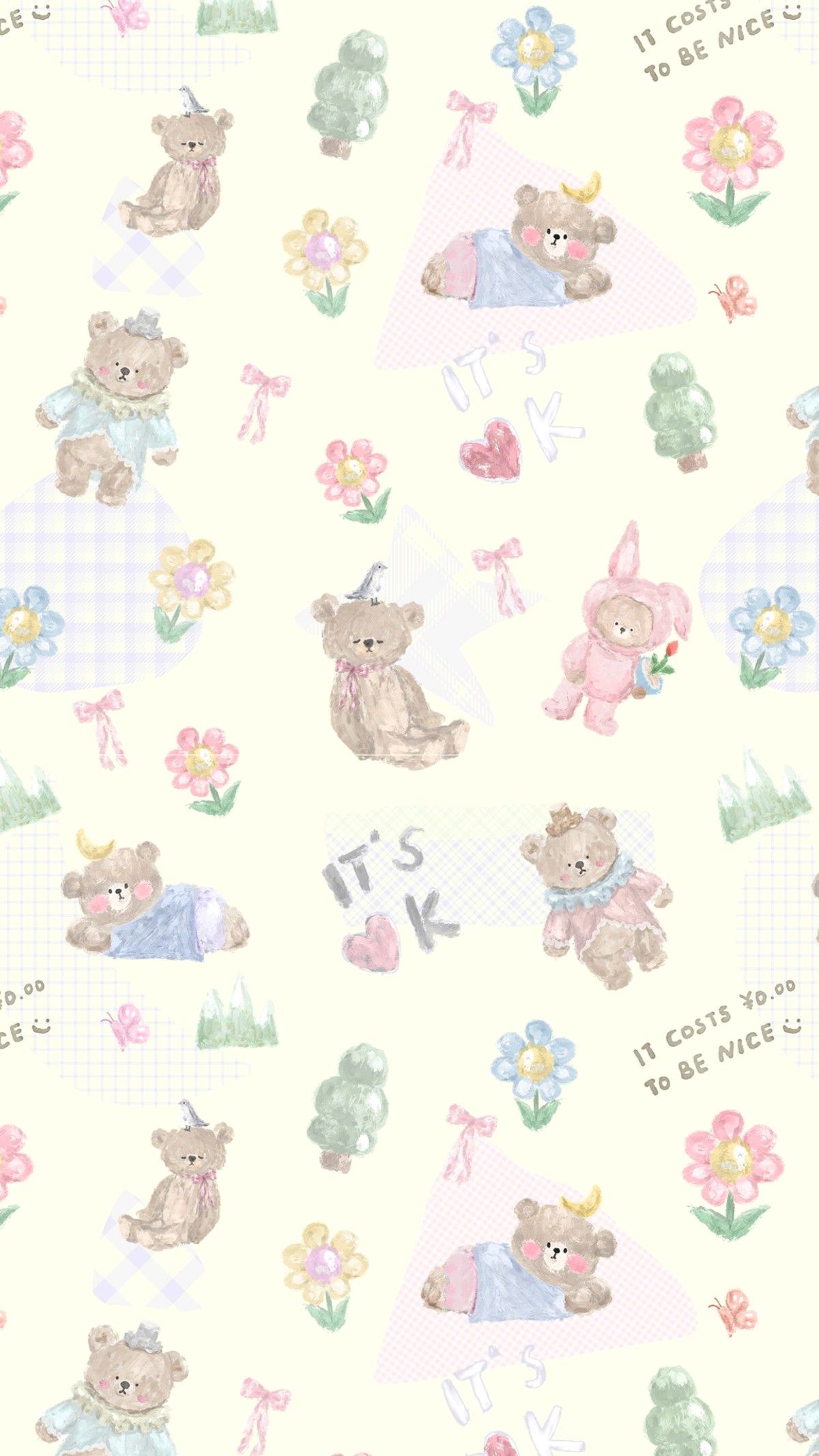 cute Teddy Bear backgrounds 0018