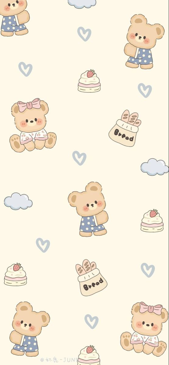 cute Teddy Bear backgrounds 0080