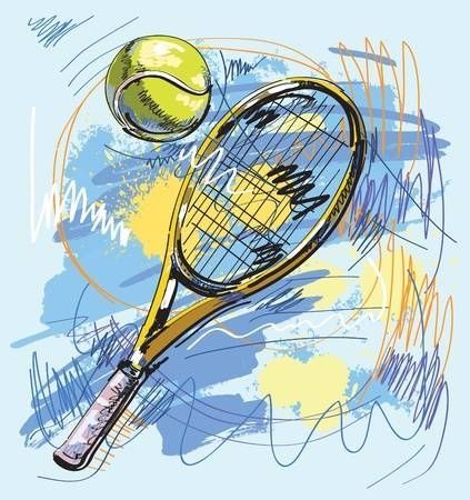 cute tennis backgrounds 0011