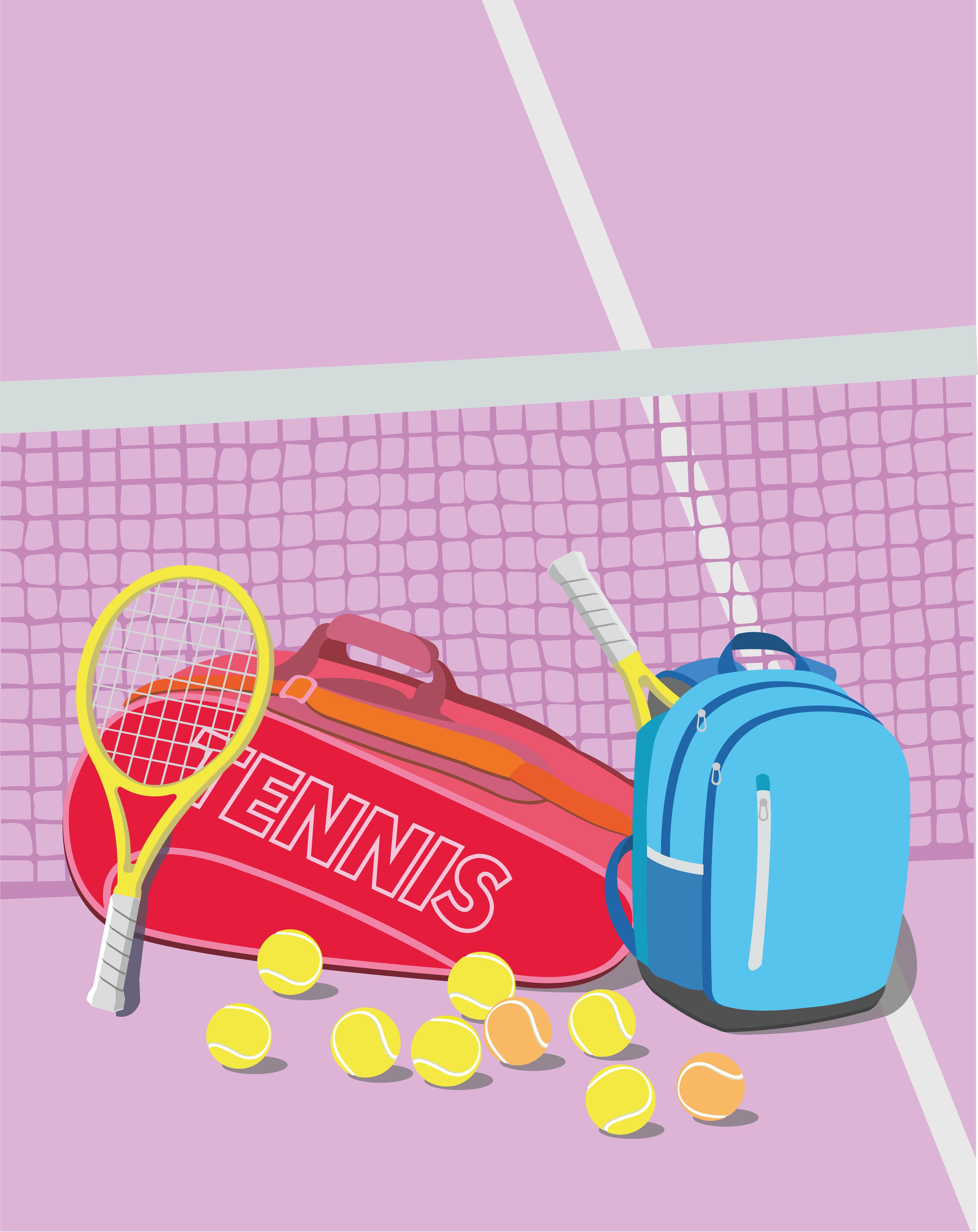 cute tennis backgrounds 0056