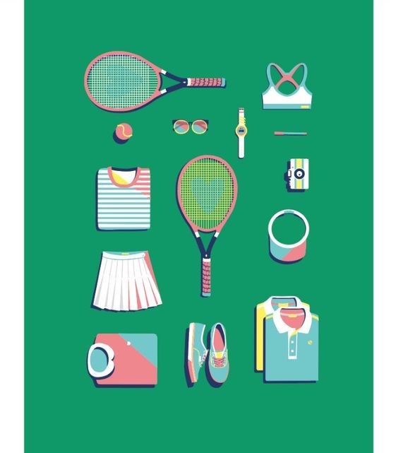 cute tennis backgrounds 0064