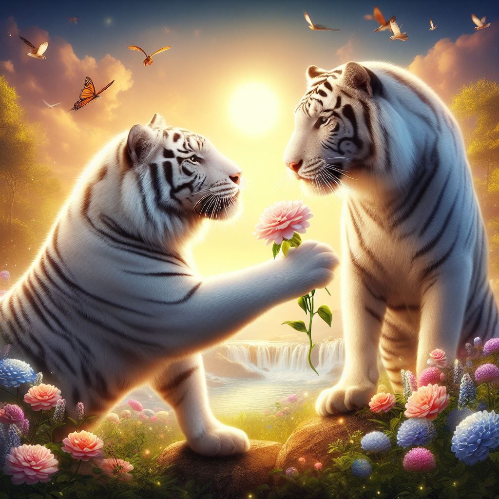 cute tiger backgrounds 0011