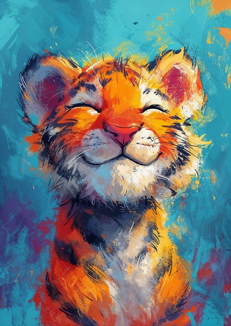 cute tiger backgrounds 0014