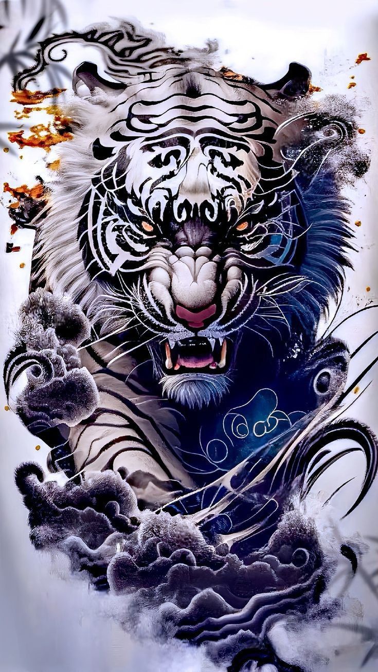 cute tiger backgrounds 0023