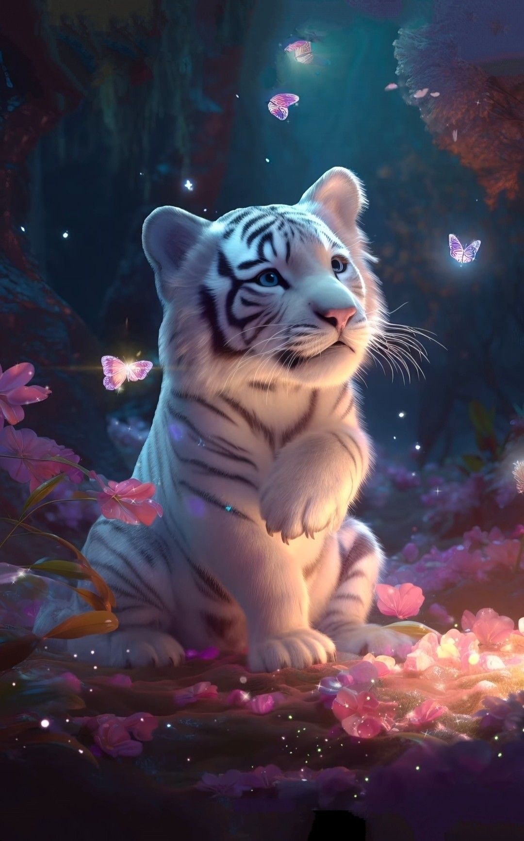 cute tiger backgrounds 0027