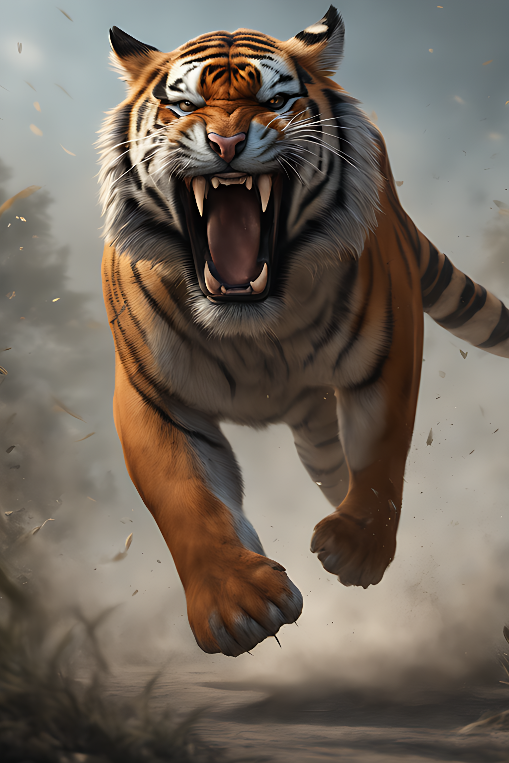 cute tiger backgrounds 0099