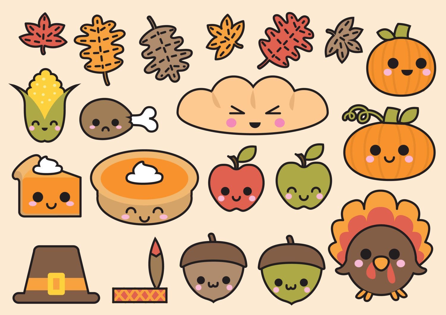 cute turkey backgrounds 0015