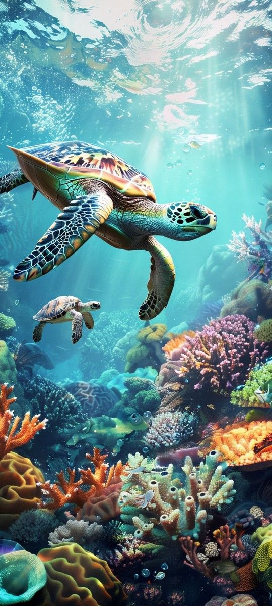 cute turtle backgrounds 0059