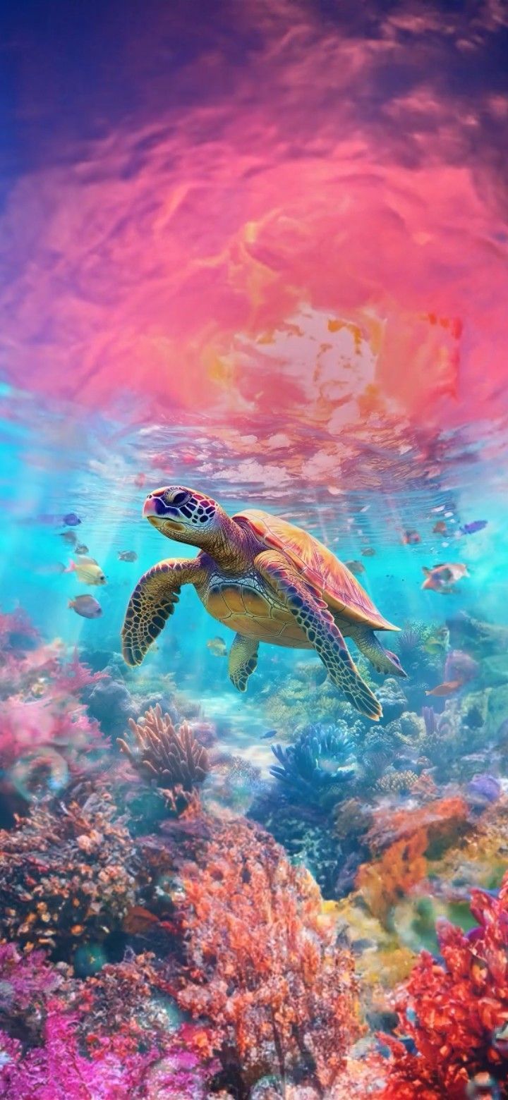 cute turtle backgrounds 0086