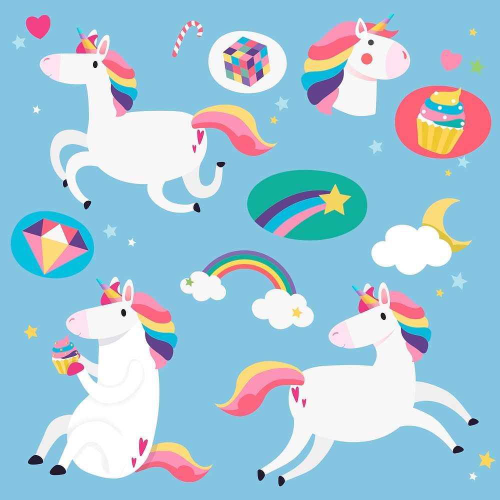 cute unicorn backgrounds 0017