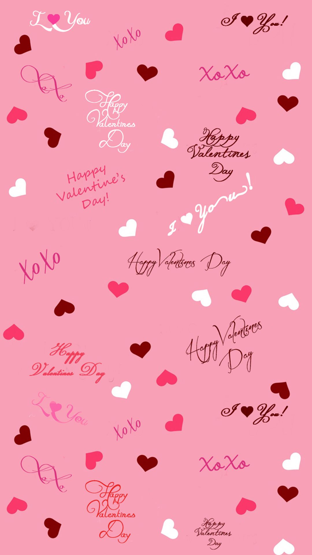 cute Valentines day background