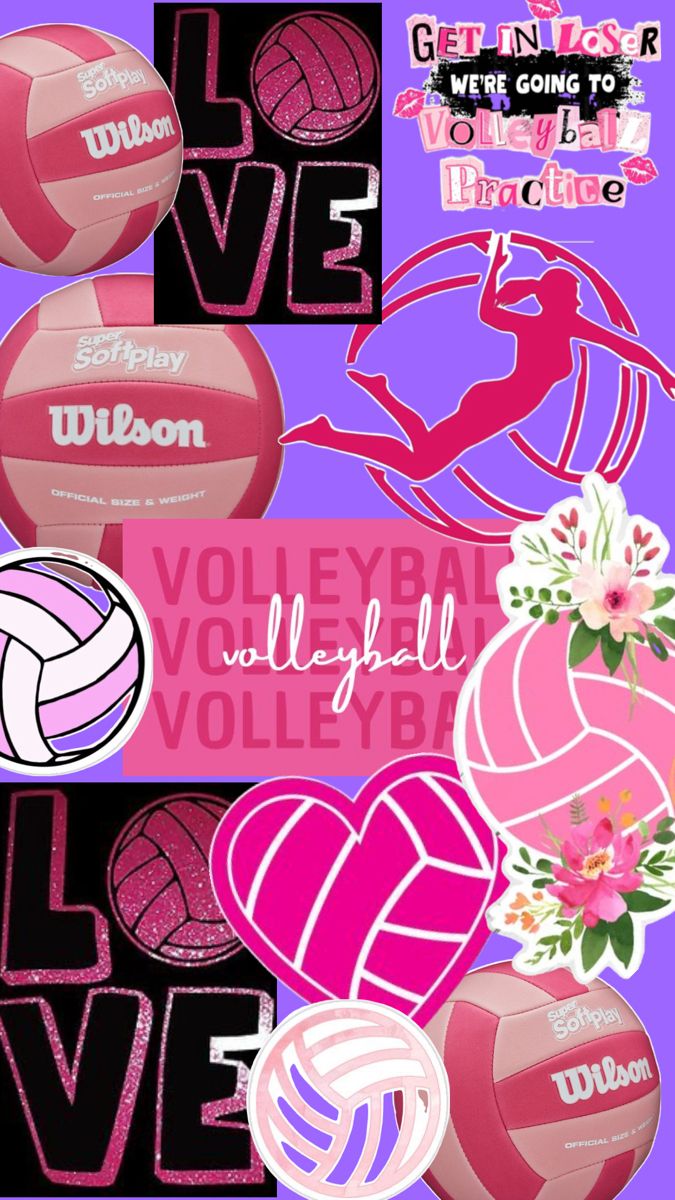 cute volleyball backgrounds 0018