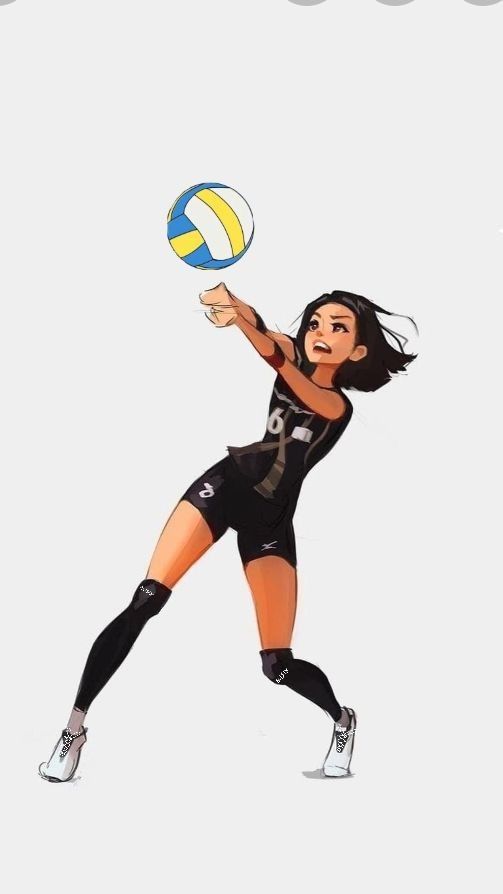 cute volleyball backgrounds 0033