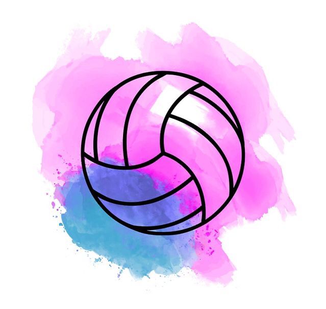 cute volleyball backgrounds 0079