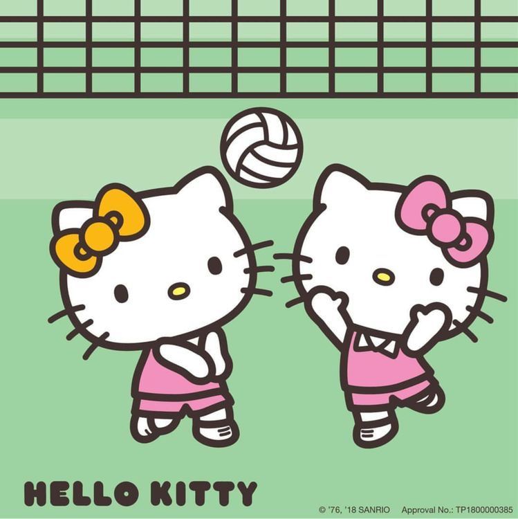 cute volleyball backgrounds 0095