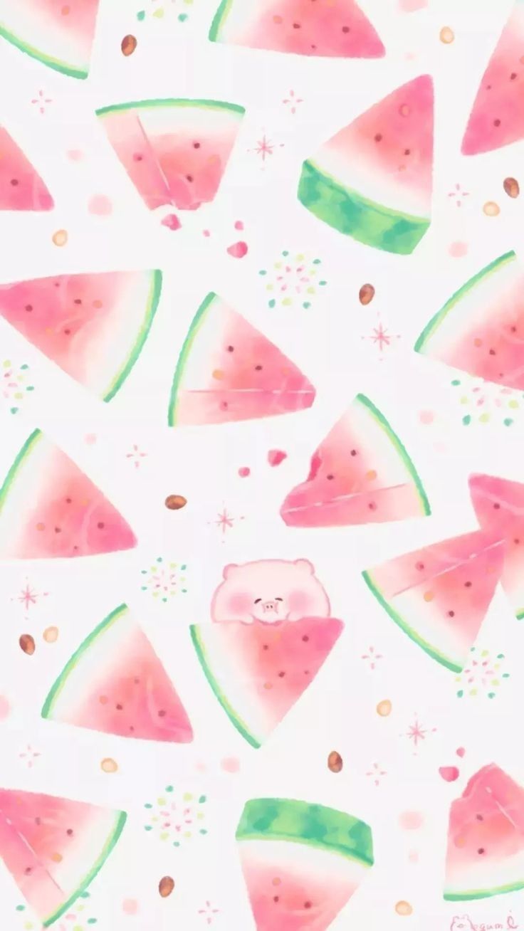 cute watermelon backgrounds 0032