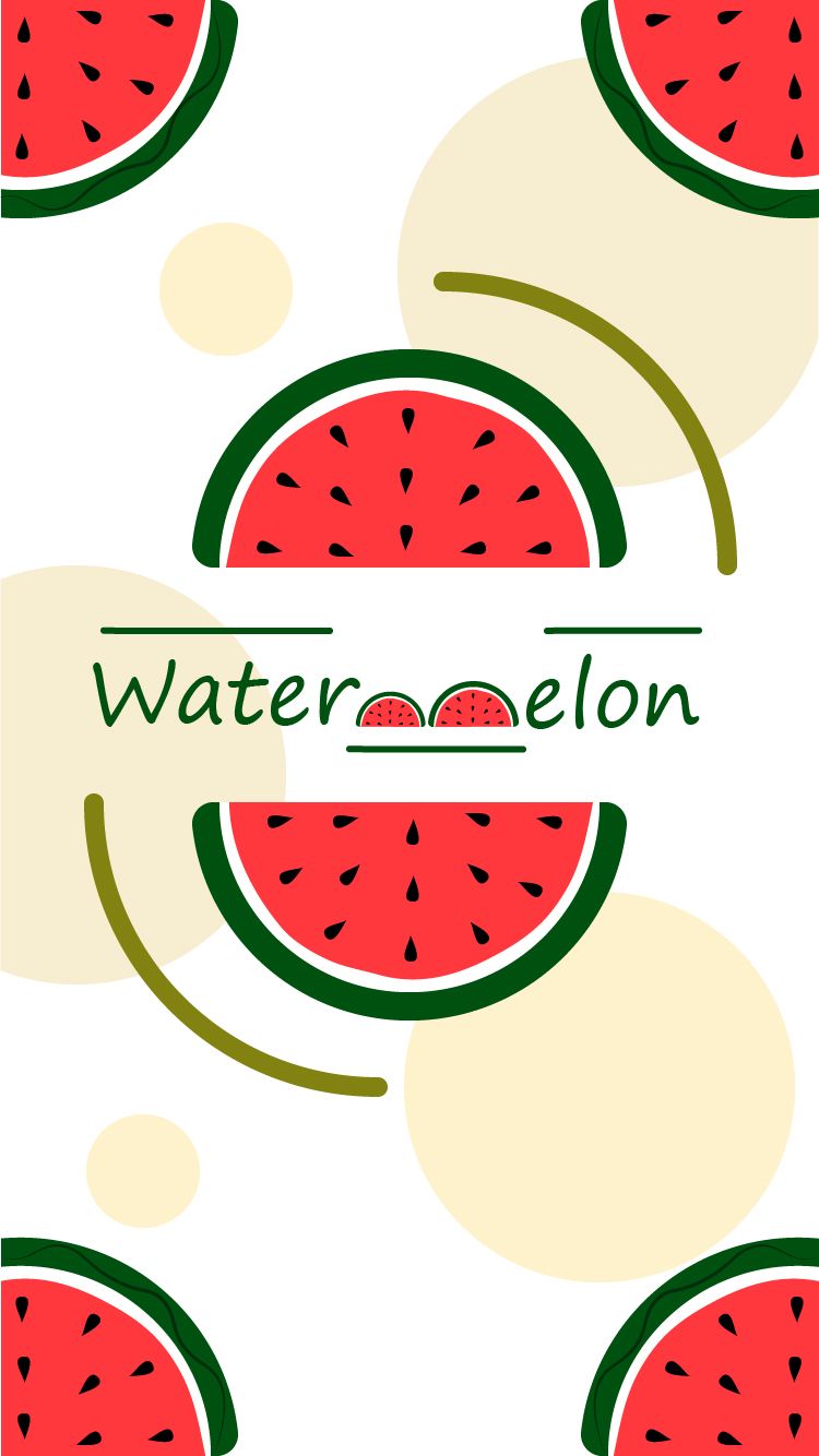 cute watermelon backgrounds 0049