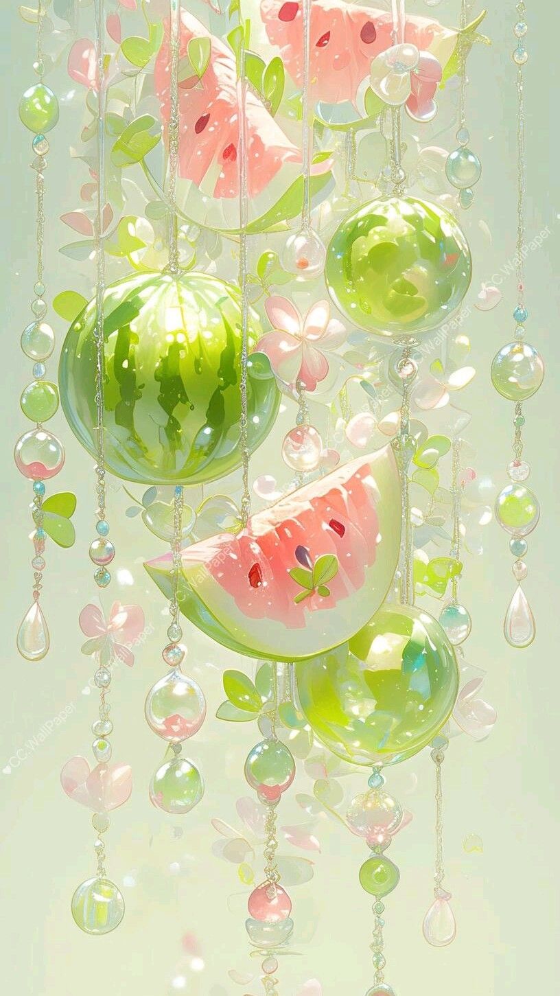 cute watermelon backgrounds 0051